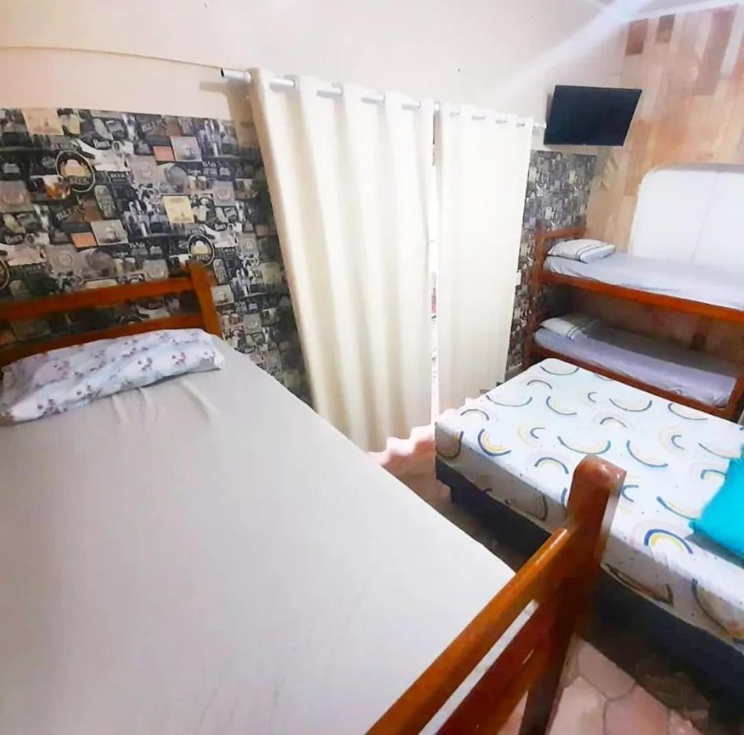 Pousada Perola House Apartment กัวรูจา ภายนอก รูปภาพ